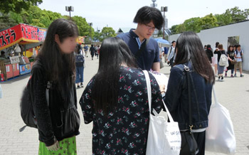 青年学生部青年協アンケート行動